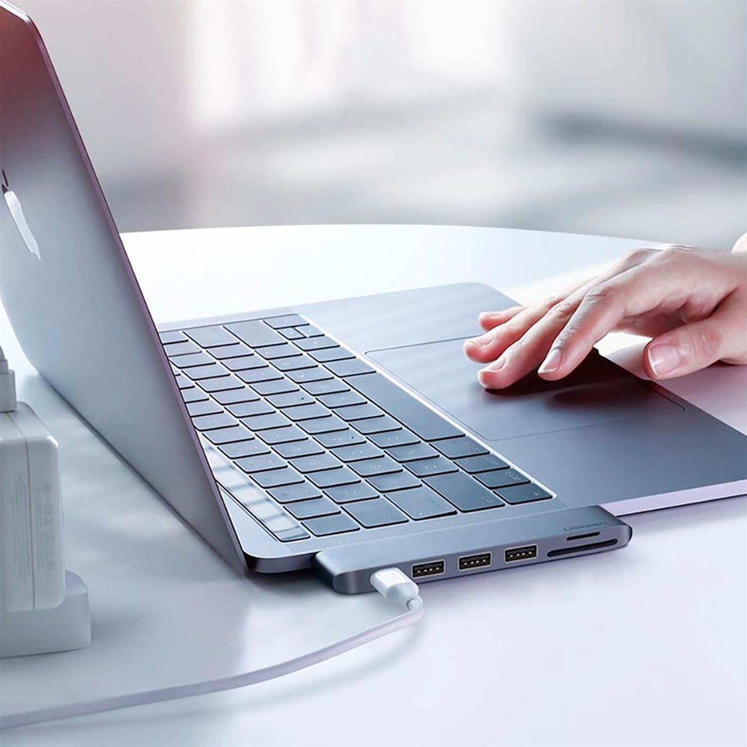 Ugreen USB-Hub CM251 – USB-C Hub für MacBook Pro, MacBook Air Adapter, MacBook USB-C Adapter, MacBook Pro Adapter – Weiteres Produktbild 5 Ugreen USB-Hub CM251 – USB-C Hub für MacBook Pro, MacBook Air Adapter, MacBook USB-C Adapter, MacBook Pro Adapter – Weiteres Produktbild 5